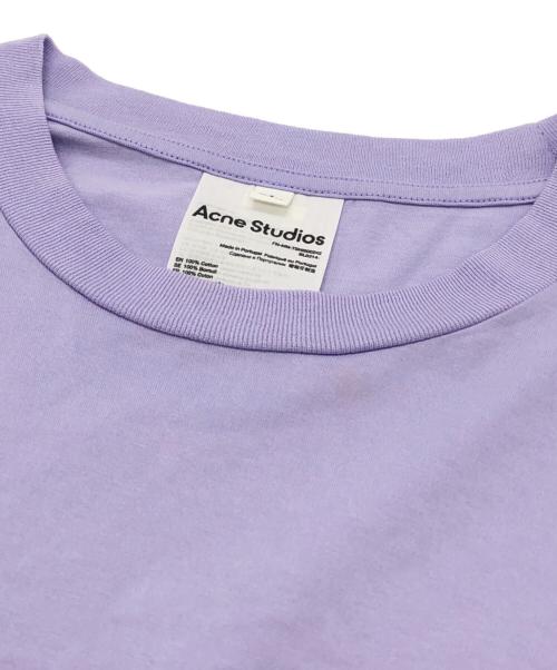 Acne studios（アクネ ストゥディオス）Acne studios (アクネ ストゥディオス) EXTORR POCK PINK LABEL T-SHIRTS パープル サイズ:Sの古着・服飾アイテム