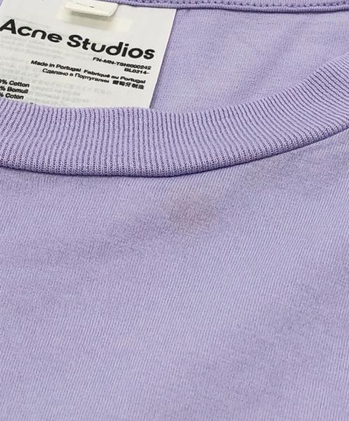 Acne studios（アクネ ストゥディオス）Acne studios (アクネ ストゥディオス) EXTORR POCK PINK LABEL T-SHIRTS パープル サイズ:Sの古着・服飾アイテム