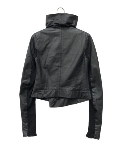 RICK OWENS（リックオウエンス）RICK OWENS (リックオウエンス) destroy riders jacket ブラック サイズ:US 6の古着・服飾アイテム