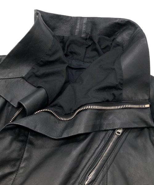 RICK OWENS（リックオウエンス）RICK OWENS (リックオウエンス) destroy riders jacket ブラック サイズ:US 6の古着・服飾アイテム