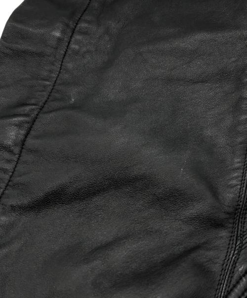 RICK OWENS（リックオウエンス）RICK OWENS (リックオウエンス) destroy riders jacket ブラック サイズ:US 6の古着・服飾アイテム