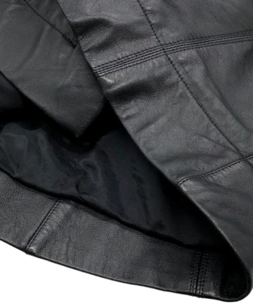 RICK OWENS（リックオウエンス）RICK OWENS (リックオウエンス) destroy riders jacket ブラック サイズ:US 6の古着・服飾アイテム