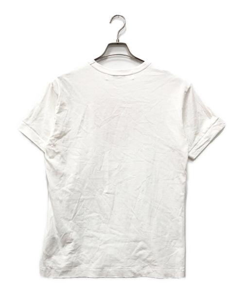 PLAY COMME des GARCONS（プレイコムデギャルソン）PLAY COMME des GARCONS (プレイコムデギャルソン) Black Heart X Studs T-Shirt ホワイト サイズ:Lの古着・服飾アイテム