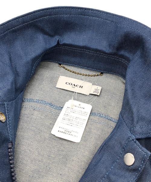 COACH（コーチ）COACH (コーチ) DENIM HERITAGE JKT インディゴ サイズ:2 未使用品の古着・服飾アイテム