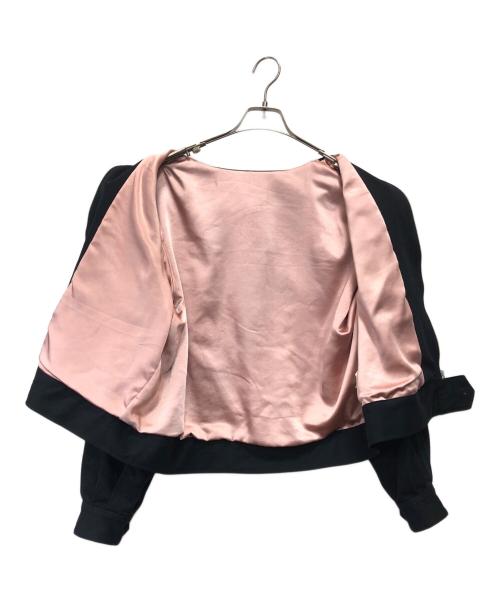 THRIFTY LOOK（スリフティールック）THRIFTY LOOK (スリフティールック) SOUVENIR VIET-NAM JACKET ブラック サイズ:Mの古着・服飾アイテム