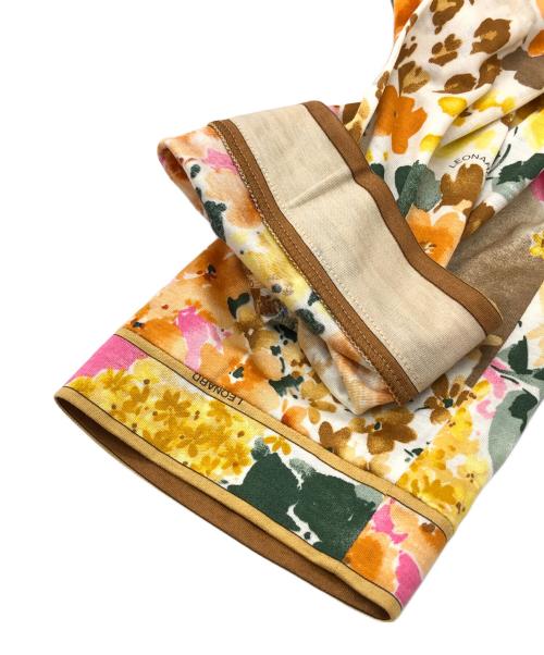 LAONARD（レオナード）LAONARD (レオナード) ジップアップブラウス イエロー サイズ:LLの古着・服飾アイテム