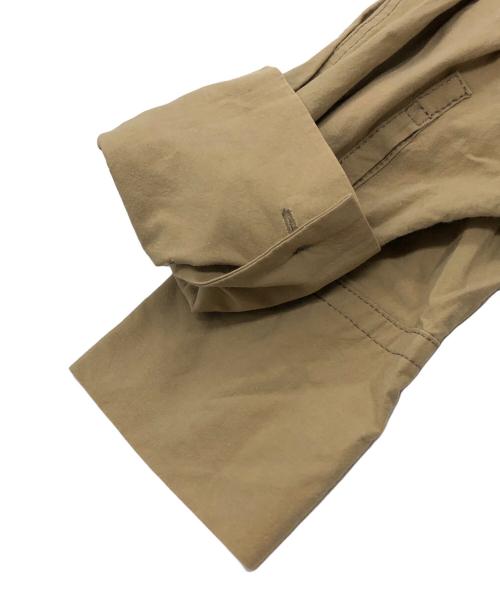SACRA（サクラ）SACRA (サクラ) ハイカウントコットンシャツワンピース ベージュ サイズ:38の古着・服飾アイテム