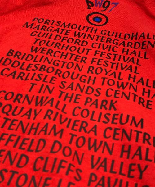 SCREEN STARS（スクリーンズスターズ）SCREEN STARS (スクリーンズスターズ) プリントTシャツ レッド サイズ:Mの古着・服飾アイテム