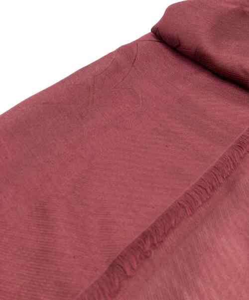 Salvatore Ferragamo（サルヴァトーレ フェラガモ）Salvatore Ferragamo (サルヴァトーレ フェラガモ) ガンチーニストール ワインレッドの古着・服飾アイテム