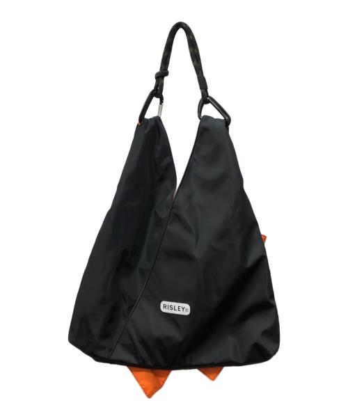 Risley（リズレー）RISLEY (リズレー) OUTDOOR (アウトドア) トライアングルフリルバッグ ブラックの古着・服飾アイテム