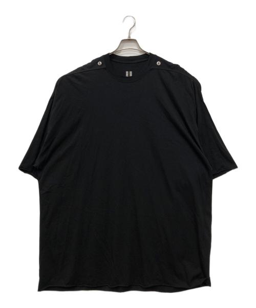 RICK OWENS（リックオウエンス）RICK OWENS (リックオウエンス) オーバーサイズトミーTシャツ ブラック サイズ:ONE SIZEの古着・服飾アイテム