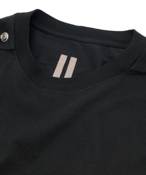 RICK OWENS（リックオウエンス）RICK OWENS (リックオウエンス) オーバーサイズトミーTシャツ ブラック サイズ:ONE SIZEの古着・服飾アイテム