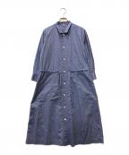 45Rフォーティファイブ・アール）の古着「シャツワンピース」｜ブルー