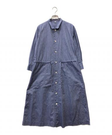 中古・古着通販】45R (フォーティファイブ・アール) シャツワンピース
