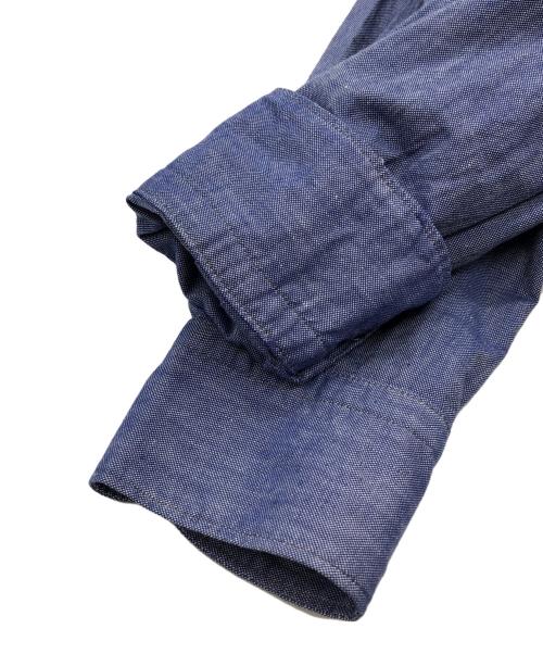 45R（フォーティファイブ・アール）45R (フォーティファイブ・アール) シャツワンピース ブルー サイズ:2の古着・服飾アイテム