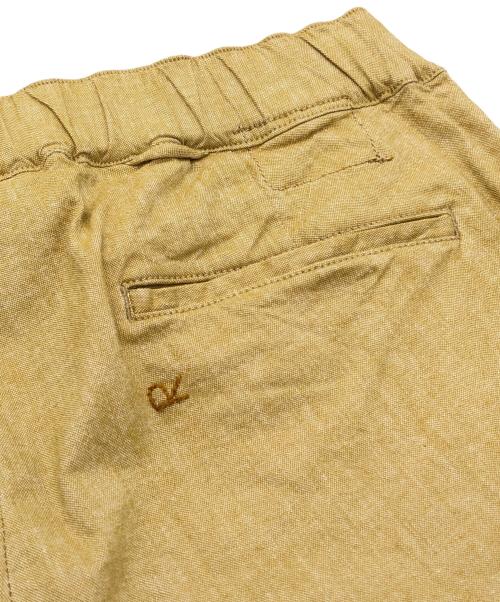 45R（フォーティファイブ・アール）45R (フォーティファイブ・アール) 綿麻オックスストレッチのサブリナスラックス グリーン サイズ:下記参照の古着・服飾アイテム