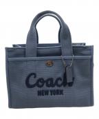 COACHコーチ）の古着「2WAYバッグ」｜ブルー