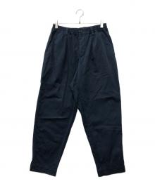 MARNI（マルニ）の古着「コットンツイル1Pシャーリングテーパードパンツ」｜ネイビー