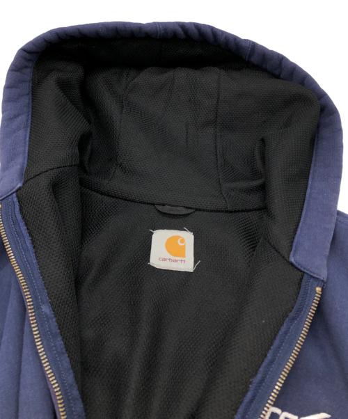 CarHartt（カーハート）CarHartt (カーハート) ジップパーカー ネイビー サイズ:下記参照の古着・服飾アイテム