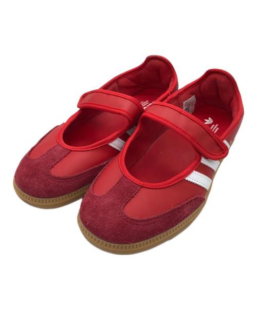 adidas（アディダス）adidas (アディダス) SAMBA JANE レッド サイズ:25cmの古着・服飾アイテム