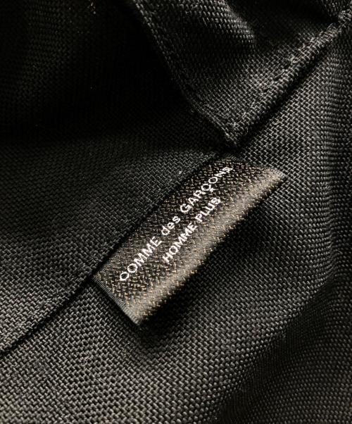 COMME des GARCONS HOMME PLUS（コムデギャルソンオムプリュス）COMME des GARCONS HOMME PLUS (コムデギャルソンオムプリュス) バックパック ブラックの古着・服飾アイテム