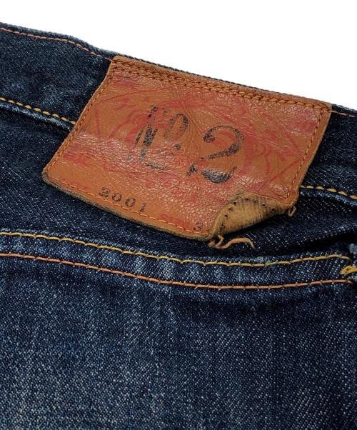 YAMANE EVISU（ヤマネ エヴィス）YAMANE EVISU (ヤマネ エヴィス) デニムパンツ インディゴ サイズ:34×35の古着・服飾アイテム