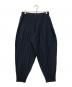 HOMME PLISSE ISSEY MIYAKE (オム プリッセ イッセイ ミヤケ) プリーツパンツ ネイビー サイズ:3：18000円