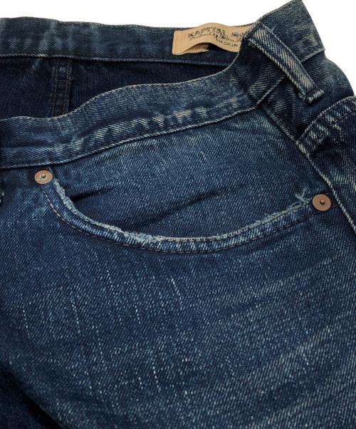 KAPITAL（キャピタル）KAPITAL (キャピタル) パッチワークデニムパンツ インディゴ サイズ:36の古着・服飾アイテム