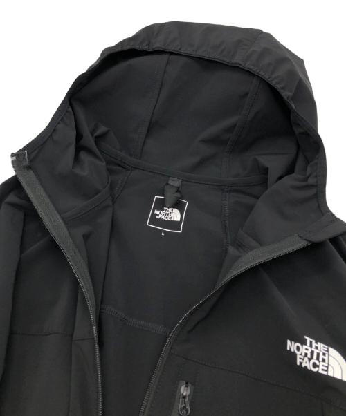 THE NORTH FACE（ザ ノース フェイス）THE NORTH FACE (ザ ノース フェイス) マウンテンソフトシェルフーディ ブラック サイズ:Lの古着・服飾アイテム
