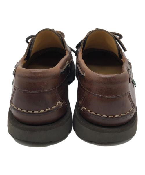 PARABOOT（パラブーツ）PARABOOT (パラブーツ) デッキシューズ ブラウン サイズ:6の古着・服飾アイテム