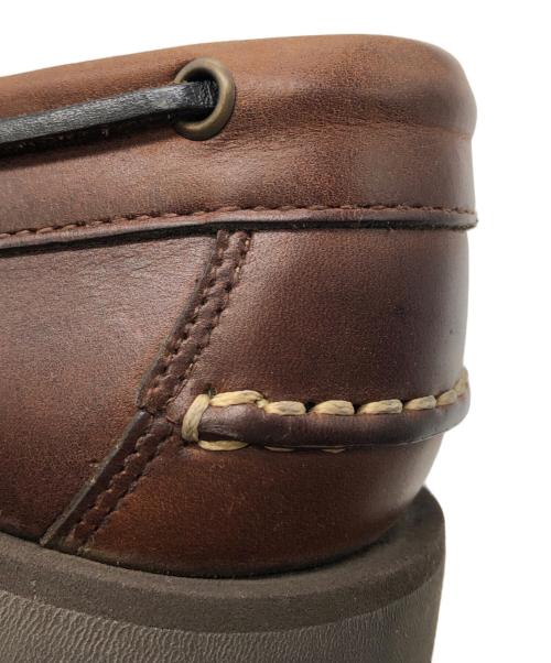 PARABOOT（パラブーツ）PARABOOT (パラブーツ) デッキシューズ ブラウン サイズ:6の古着・服飾アイテム