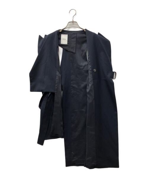 Ujoh（ウジョー）UJOH (ウジョー) デザインロングジレ ネイビー サイズ:2の古着・服飾アイテム