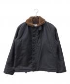 WAIPER.incワイパーインク）の古着「N-1デッキジャケット」｜ネイビー