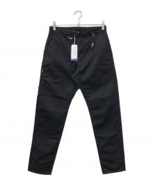 THE NORTHFACE PURPLELABEL（ザ・ノースフェイス パープルレーベル）の古着「ストレッチツイル テーパードパンツ」｜ブラック