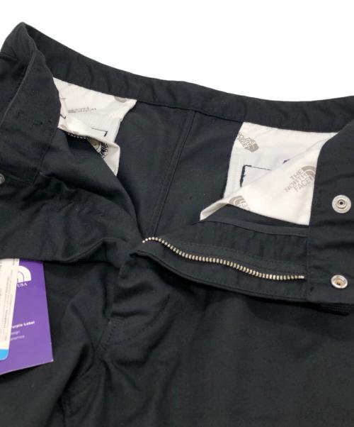 THE NORTHFACE PURPLELABEL（ザ・ノースフェイス パープルレーベル）THE NORTHFACE PURPLELABEL (ザ・ノースフェイス パープルレーベル) ストレッチツイル テーパードパンツ ブラック サイズ:30 未使用品の古着・服飾アイテム