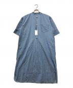 lenoリノ）の古着「シャツワンピース」｜インディゴ