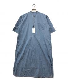 leno（リノ）の古着「シャツワンピース」｜インディゴ