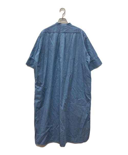leno（リノ）leno (リノ) シャツワンピース インディゴ サイズ:F 未使用品の古着・服飾アイテム