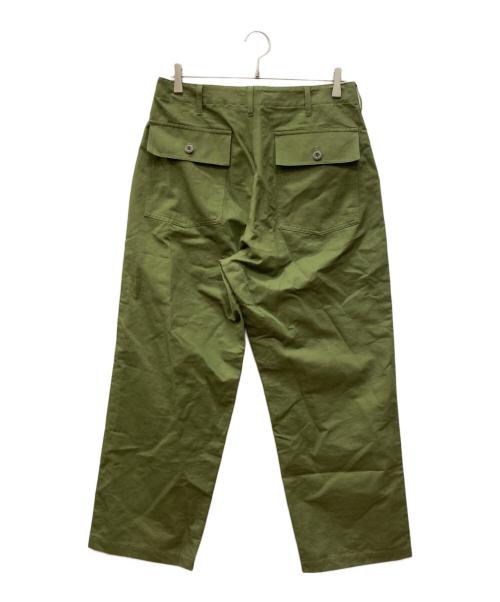 HTS（エイチティーエス）HTS (エイチティーエス) ベイカーパンツ オリーブ サイズ:44の古着・服飾アイテム