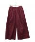 JOURNAL STANDARD LUXE（ジャーナルスタンダード ラックス）の古着「ツイル タックパンツ」｜レッド