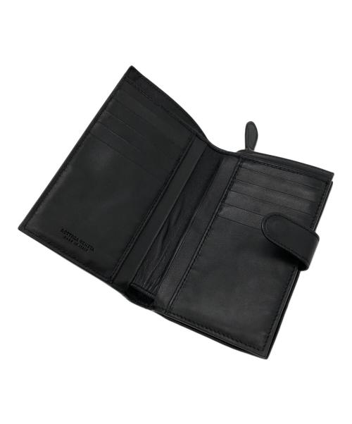 BOTTEGA VENETA（ボッテガベネタ）BOTTEGA VENETA (ボッテガベネタ) イントレチャート2つ折り財布 ベージュ サイズ:下記参照の古着・服飾アイテム