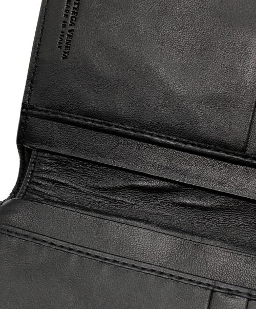 BOTTEGA VENETA（ボッテガベネタ）BOTTEGA VENETA (ボッテガベネタ) イントレチャート2つ折り財布 ベージュ サイズ:下記参照の古着・服飾アイテム