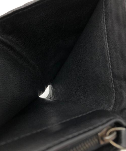 BOTTEGA VENETA（ボッテガベネタ）BOTTEGA VENETA (ボッテガベネタ) イントレチャート2つ折り財布 ベージュ サイズ:下記参照の古着・服飾アイテム