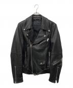 DIESEL Black Goldディーゼル ブラック ゴールド）の古着「レザージャケット」｜ブラック