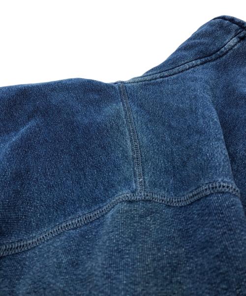 A BATHING APE（ア ベイシング エイプ）A BATHING APE (ア ベイシング エイプ) ジップパーカー ブルー サイズ:XLの古着・服飾アイテム