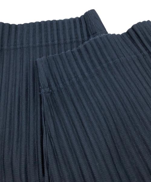 HOMME PLISSE ISSEY MIYAKE（オム プリッセ イッセイ ミヤケ）HOMME PLISSE ISSEY MIYAKE (オム プリッセ イッセイ ミヤケ) プリーツテーパードイージーパンツ メンズ パンツ ネイビー サイズ:1の古着・服飾アイテム