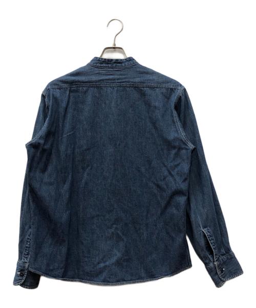 TENDERLOIN（テンダーロイン）TENDERLOIN (テンダーロイン) バンドカラーデニムシャツ インディゴ サイズ:Sの古着・服飾アイテム