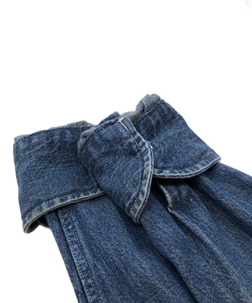 TENDERLOIN（テンダーロイン）TENDERLOIN (テンダーロイン) バンドカラーデニムシャツ インディゴ サイズ:Sの古着・服飾アイテム