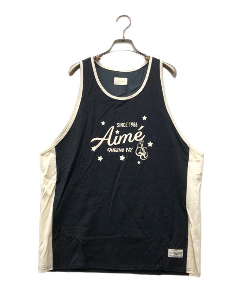 Aime Leon Dore（エメ レオン ドレ）Aime Leon Dore (エメ レオン ドレ) Sparring Tank Top ブラック サイズ:XXLの古着・服飾アイテム