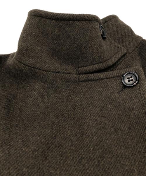 journal standard L'essage（ジャーナルスタンダード レサージュ）journal standard L'essage (ジャーナルスタンダード レサージュ) トップビーバースタンドショートコート ブラウン サイズ:FREEの古着・服飾アイテム